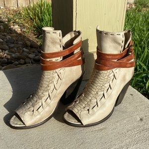 Free Bird Leather Booties
